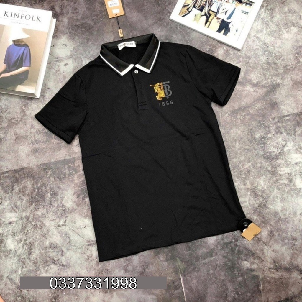 [ Giảm 50% ] Áo Polo Nam Cổ Bẻ Thêu Logo BBR Cao Cấp BB11 | BigBuy360 - bigbuy360.vn