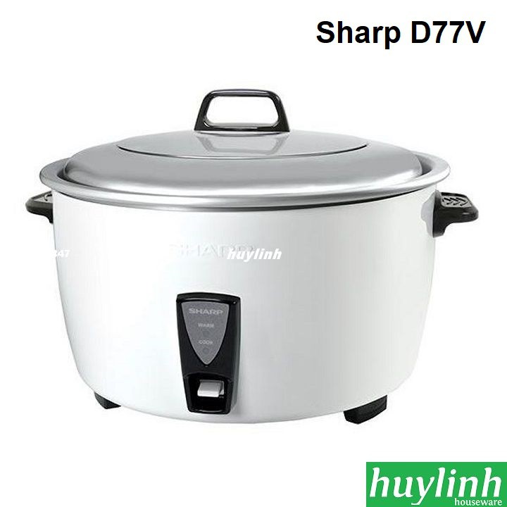 [Mã ELHAMS5 giảm 6% đơn 300K] Nồi cơm điện công nghiệp Sharp KSH-D77V - 7 lít