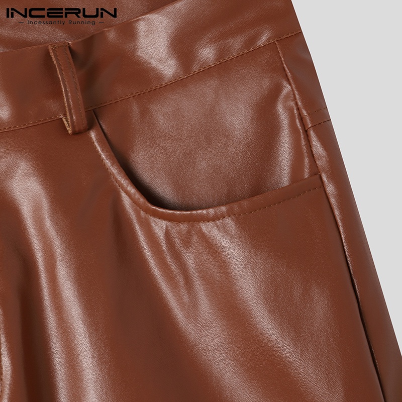 INCERUN Nam giới Thiết kế thời trang Giải trí Quần liền màu