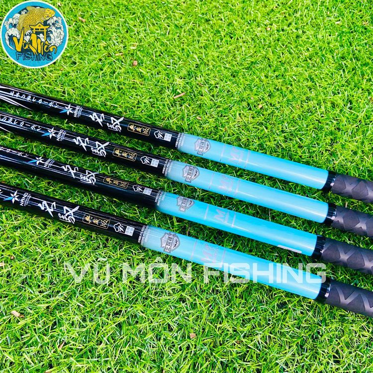 Cán Vợt Câu Đài Carbon Cao Cấp Siêu Nhẹ Giá Đẹp MigYu (2m1; 2m5) - Vũ Môn Fishing