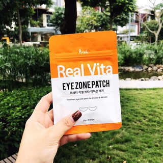 MẶT NẠ MẮT #PRRETI REAL VITA EYEZONE PATCH