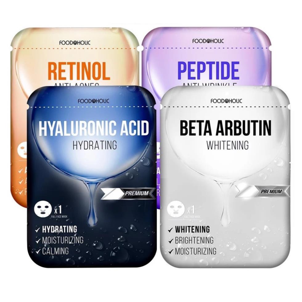 Mặt Nạ Giấy Chăm Sóc Da Toàn Diện Foodaholic Mask 23g