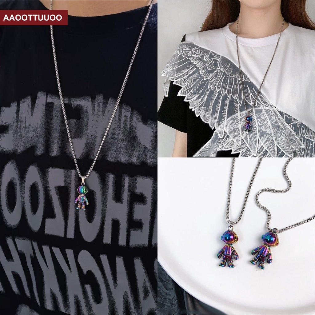 Vòng cổ Mặt Hình Phi Hành Gia Nhiều Màu Sắc