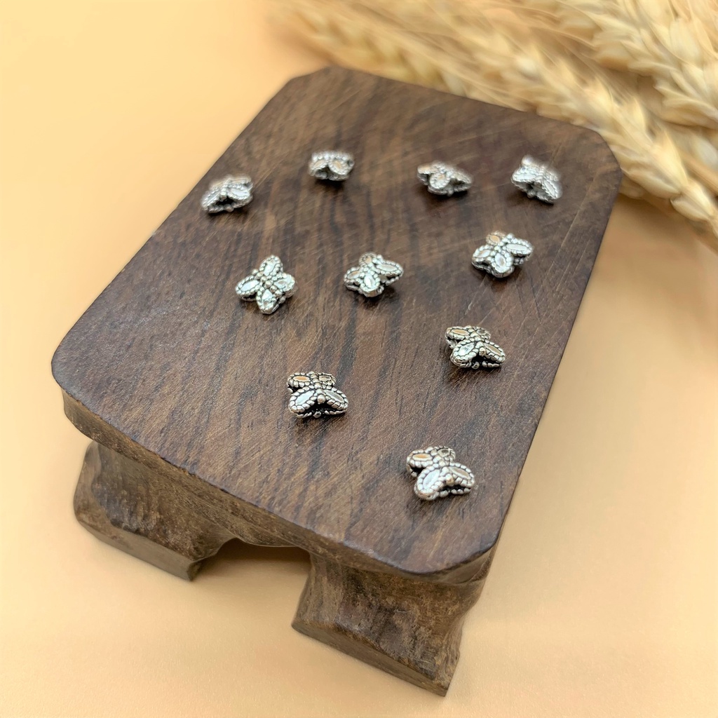 Charm nối hình bướm bạc thái loại nhỏ - Charm Bạc 925 - Mã CA590 CB172