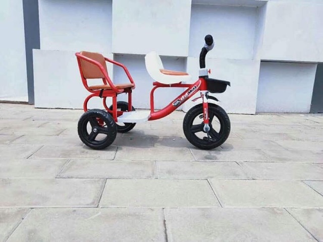 Xe xích lô , xe đạp đôi