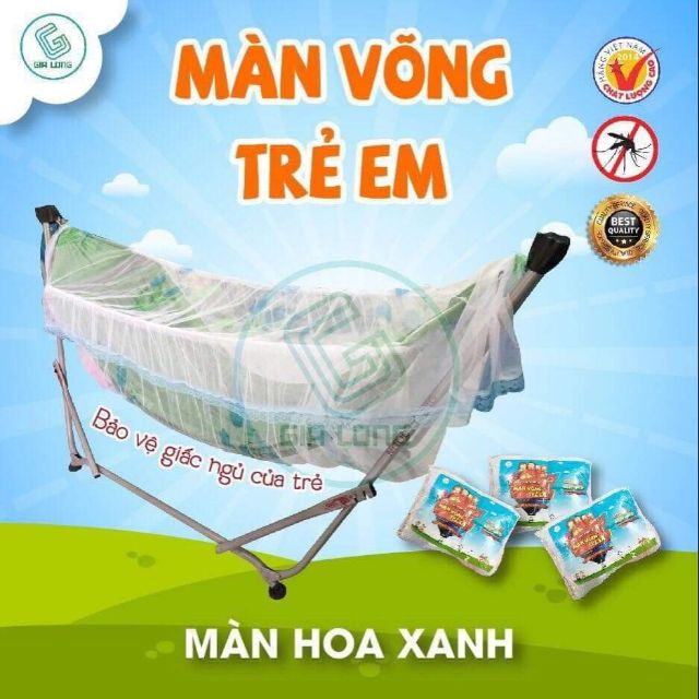 Màn võng trẻ em hết lo muỗi đốt hàng Việt Nam (ảnh thật)