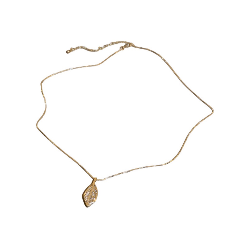 Dây chuyền, Vòng cổ nữ lá mảnh đơn giản thành lịch Trang sức Ciao Amor - DC0522