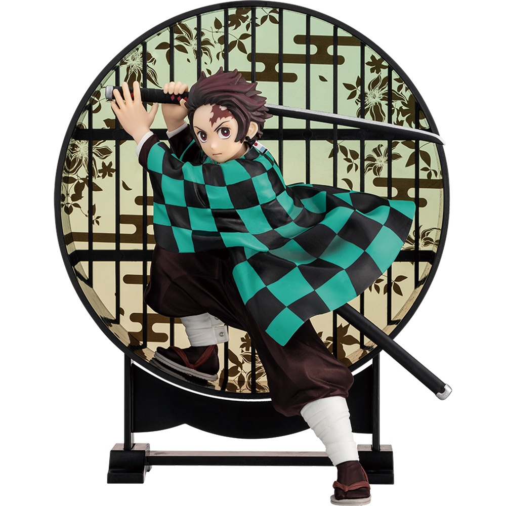 Mô Hình Figure Chính Hãng Anime Tanjiro Kamado, Ichiban Kuji LAYER SCAPE giải A - Kimetsu No Yaiba, Thanh Gươm Diệt Quỷ