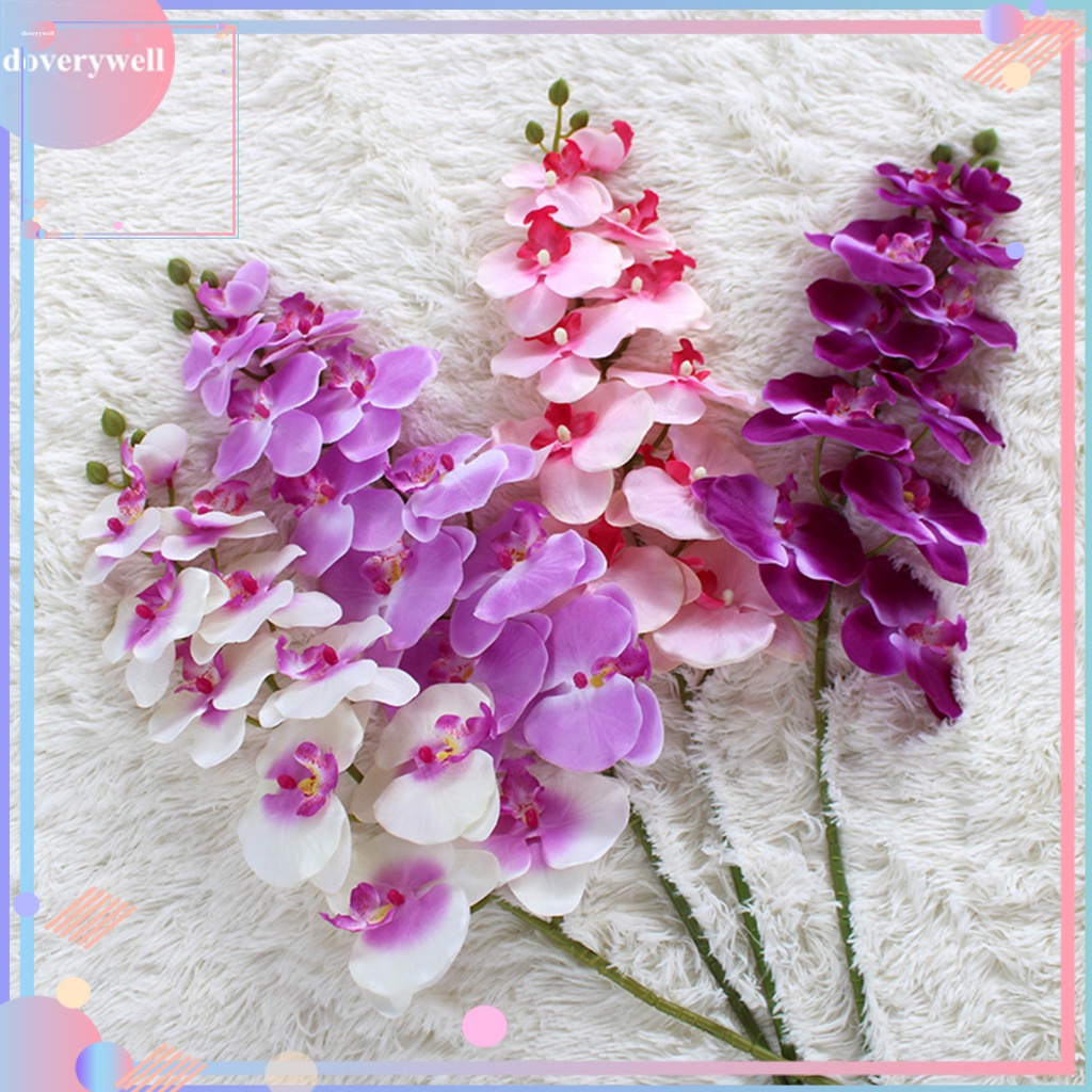 Chậu Hoa Lan Giả Trang Trí Nội Thất