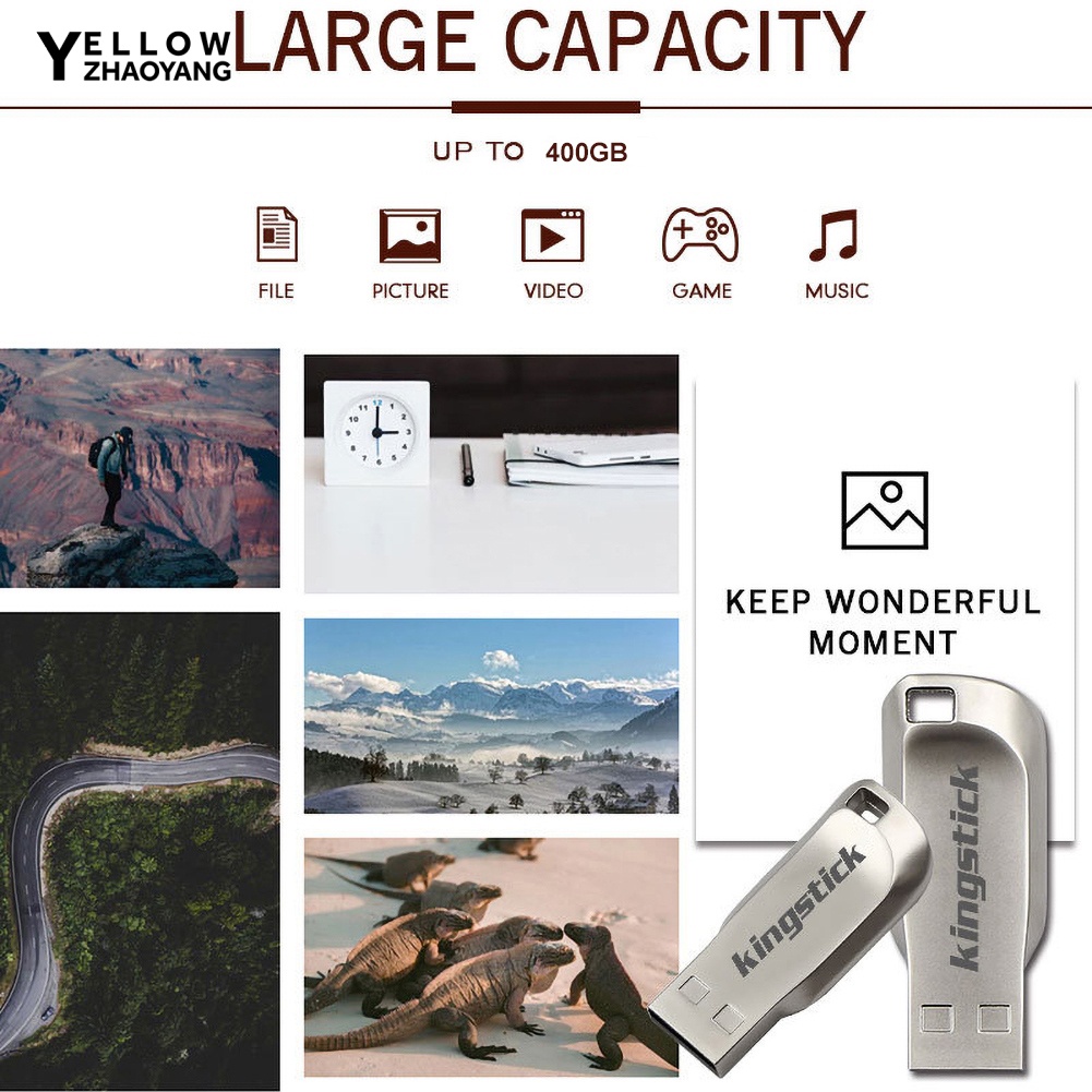 Ổ Đĩa USB 3.0 64 / 128 / 256 / 400GB Tốc Độ Cao | BigBuy360 - bigbuy360.vn