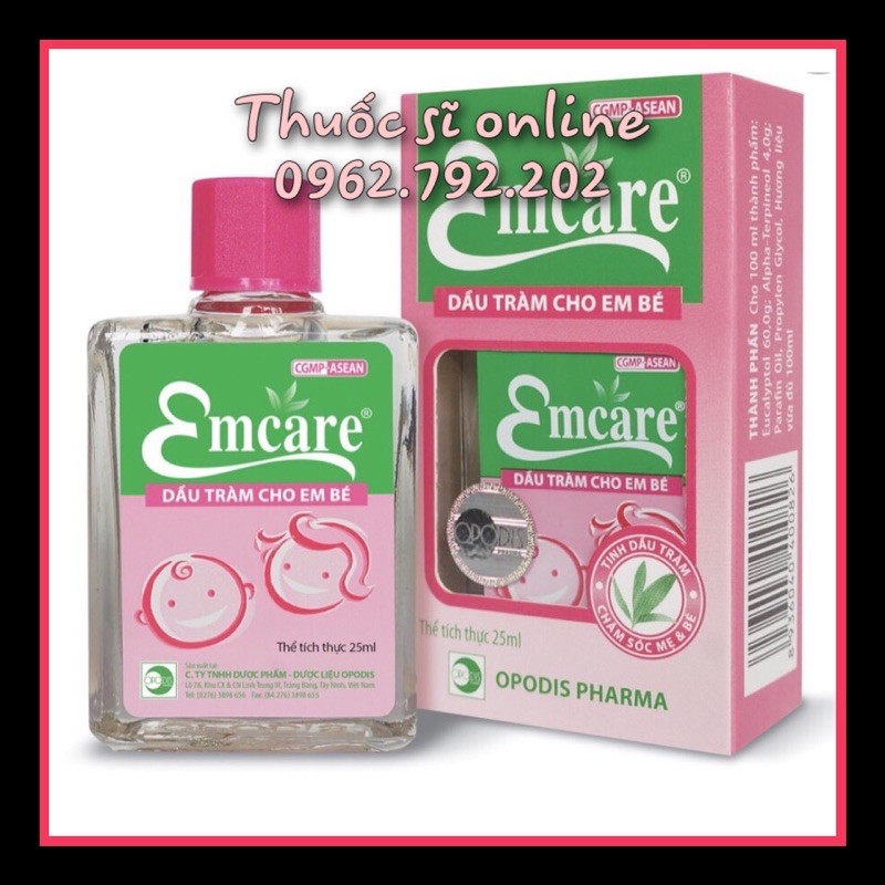 Dầu khuynh diệp (dầu tràm) Emcare