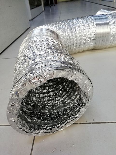 Ống sun bạc thông gió D250mm x 10m