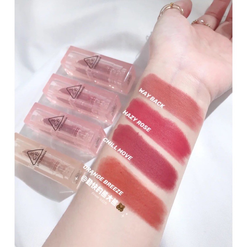 [HOT NEW 2021 ] 3CE Soft Matte Lipstick Warm &amp; Cool