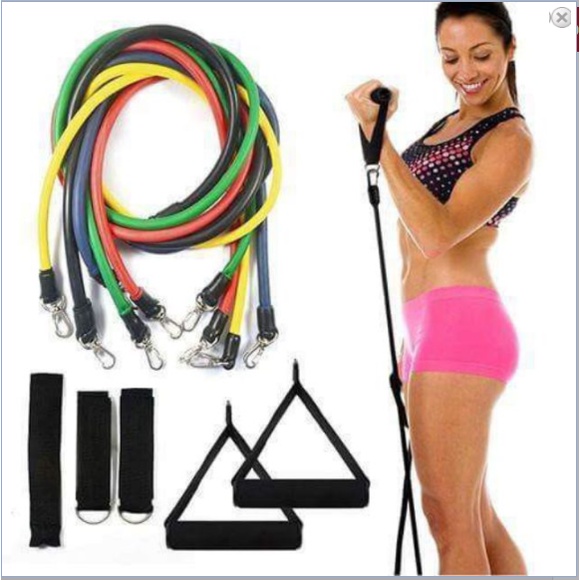 Bộ 5 dây ngũ sắc tập thể hình