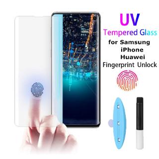 Miếng dán chống tia UV cho Samsung S10 S10e S9 S8 Plus S7 S6 Edge Note 10 9 8 & iPhone XS Max XR 8 7 6 6s