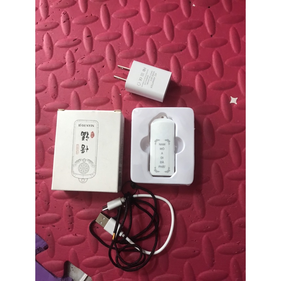Đài Niệm Phật Tí Hon - Máy Niệm Phật Mini đeo cổ 10 điệu Niệm Phật Tiếng Việt có khe cắm thẻ nhớ