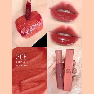 Son Kem 3CE 3CE Blur Water Tint Cho Viền Môi Mờ Ảo Không Lem Sepia