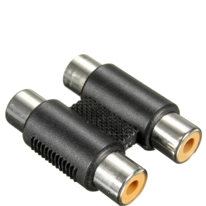 Đầu nối RCA, khớp nối dây AV 2-2 - Đầu nối AV 2 ra 2