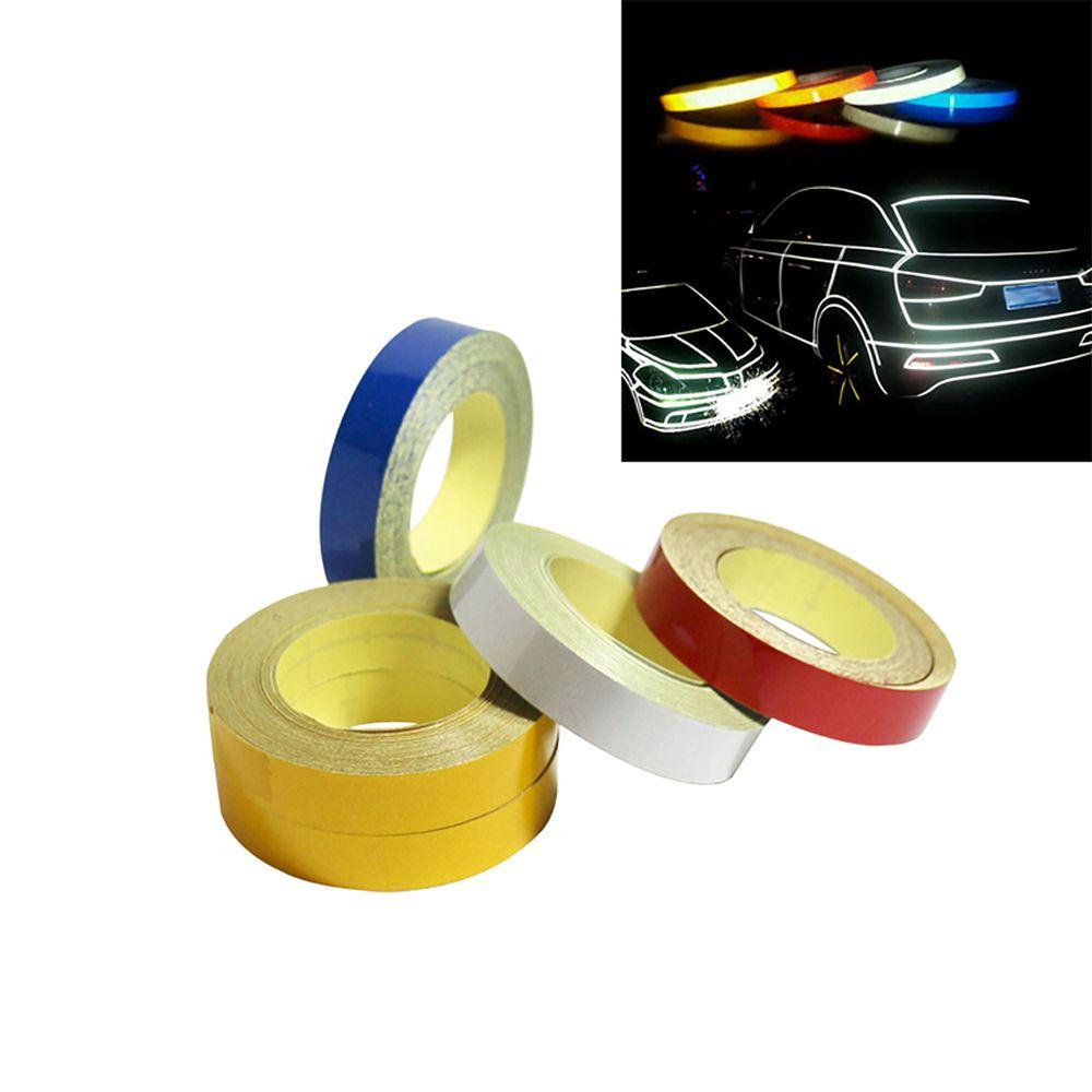 Miếng Dán Phản Quang Họa Tiết Kẻ Sọc Độc Đáo Trang Trí Xe Hơi