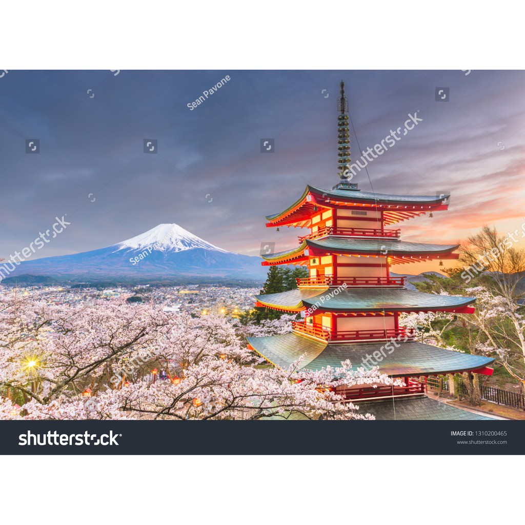 Tranh lụa 3d Phong Cảnh Nhật Bản PCNB-04