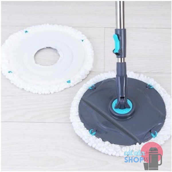 Bộ 2 Bông Lau Thay Thế Của Bộ Lau Nhà Corner Spin Mop ETM494