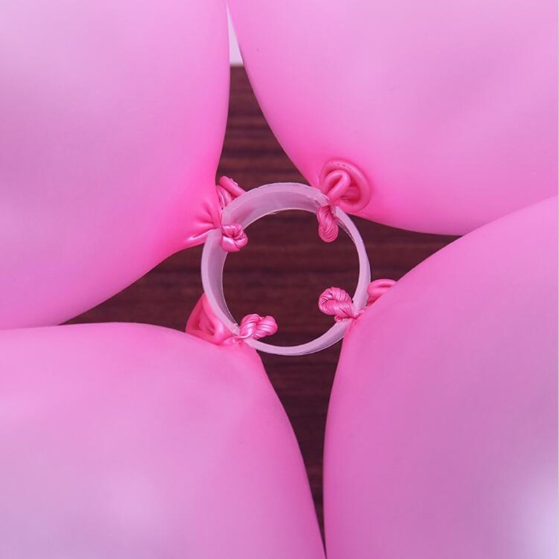 Set 10 Kẹp Khóa Bong Bóng Trang Trí Tiệc Sinh Nhật