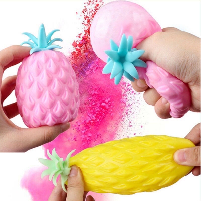 [ Rẻ Vô Địch ] Đồ Chơi Bóp Giảm Căng Thẳng Hình Quả Dứa Đáng Yêu.