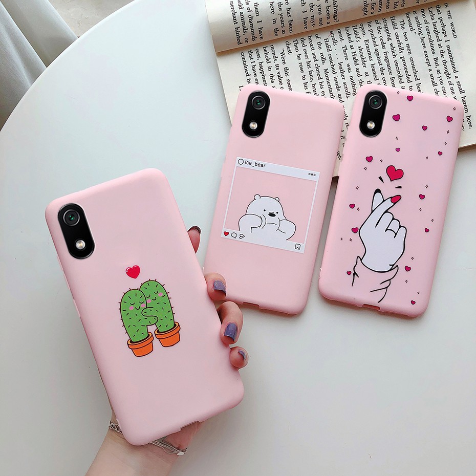 Ốp Điện Thoại Tpu Silicon Họa Tiết Đáng Yêu Cho Xiaomi Redmi 7 7a Redmi7