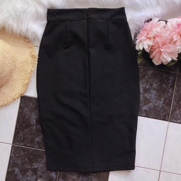 12.12 Xả - [ẢNH TỰ CHỤP] CHÂN VÁY XẺ TRƯỚC KÈM BÚP NỊT Y88 ' 2021 . ᴬ : | BigBuy360 - bigbuy360.vn