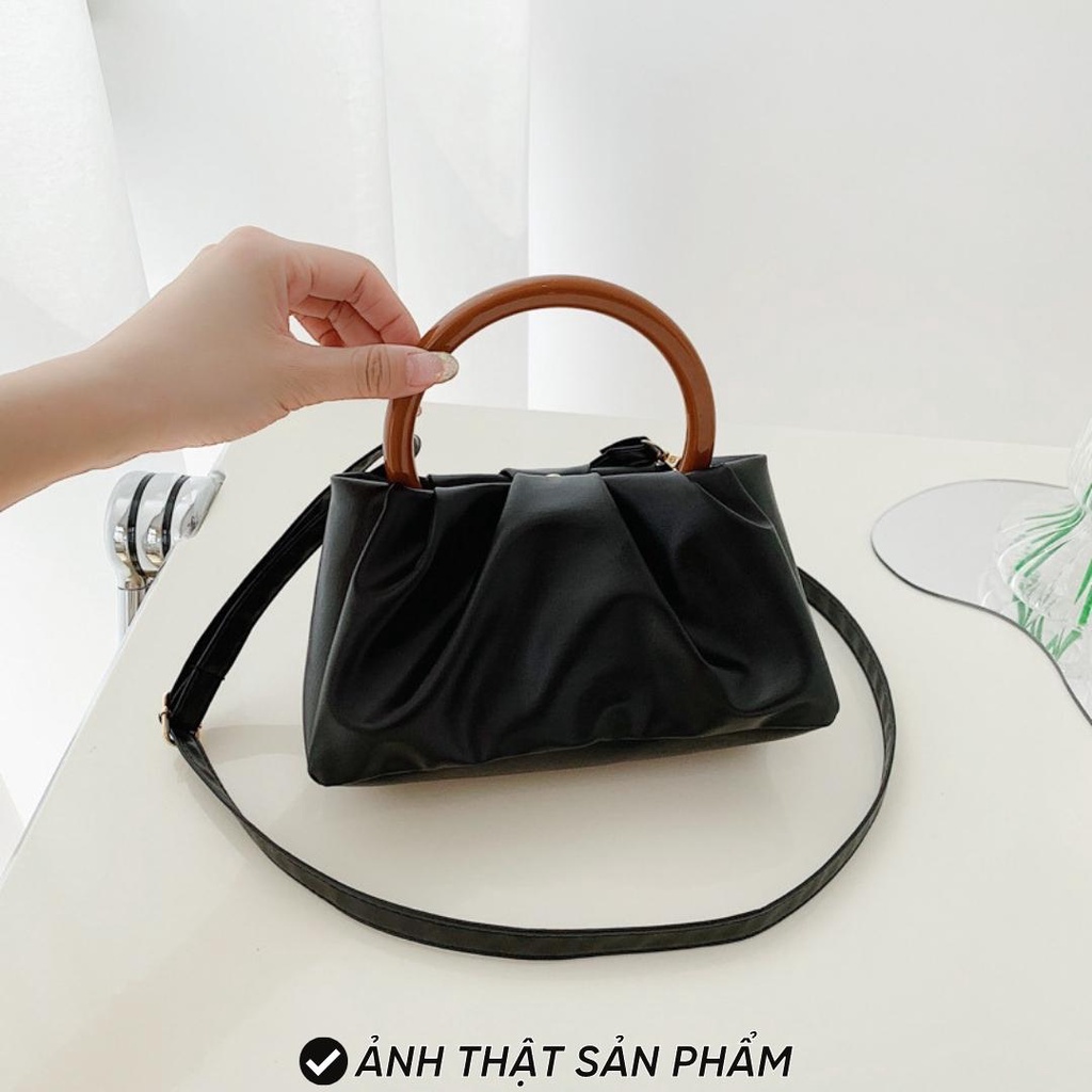 Túi xách nữ đeo chéo da PU dày dặn form đẹp thời trang Hàn Quốc TX8