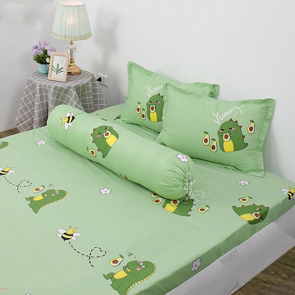 Sét 4 món Ga gối kèm Vỏ gối Ôm nhiều mẫu Doreamon .