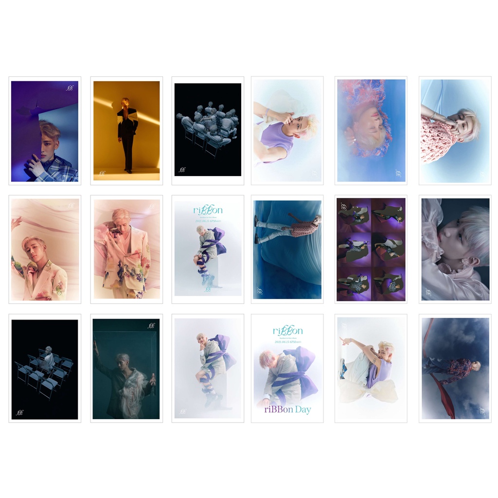[Ép Lụa] Lomo Card 18 Ảnh GOT 7 - BamBam riBBon