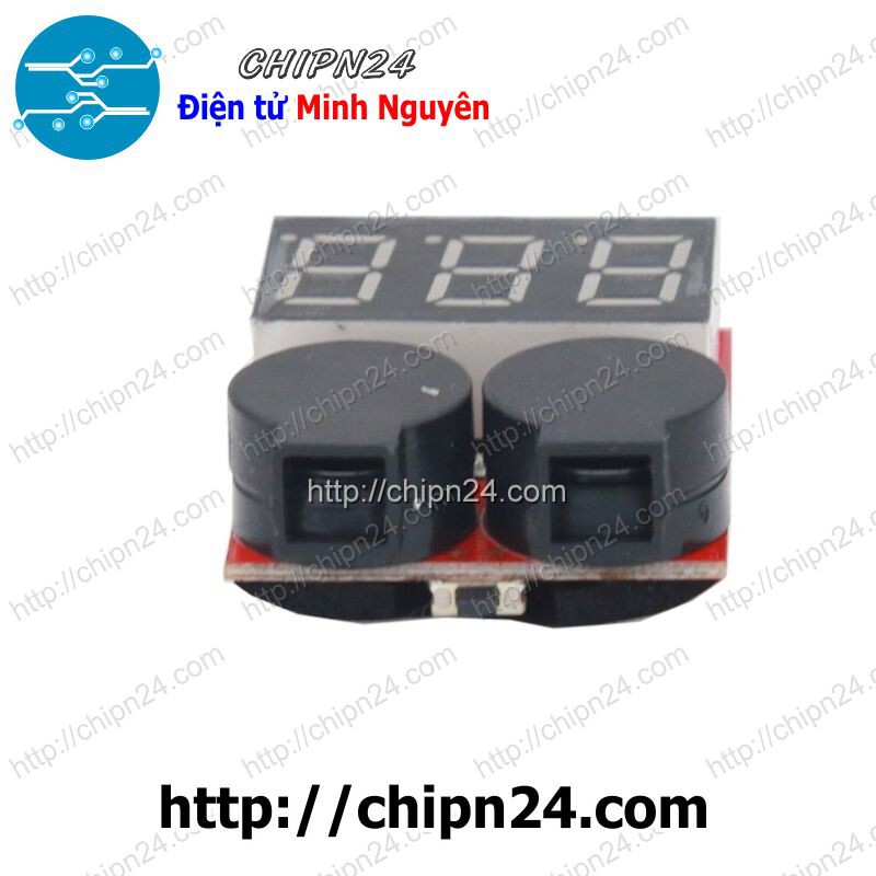 [1 CÁI] Mạch Đo báo pin Lipo RC 1-8s