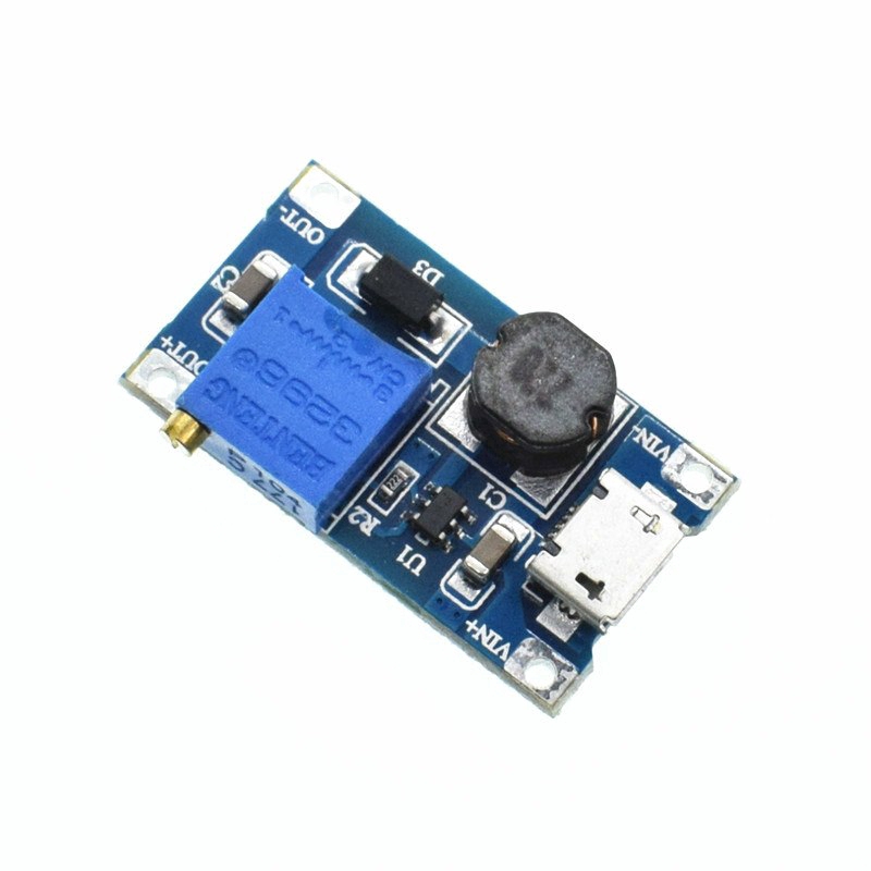 5 Mô đun điều chỉnh điện áp 2A kèm cổng USB