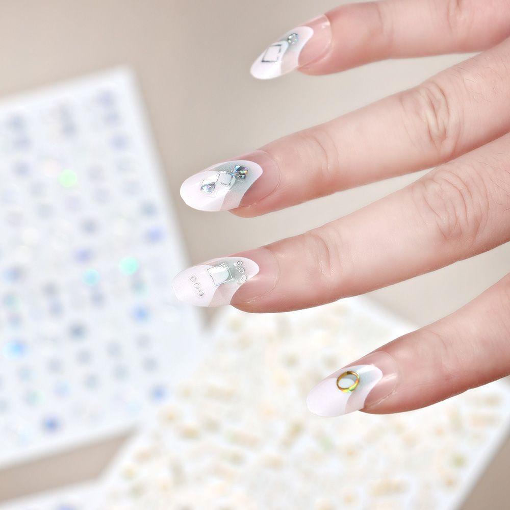 XIANTIN Miếng Dán Trang Trí Móng Tay 3D Thích Hợp Làm Quà Tặng Cho Bạn Gái