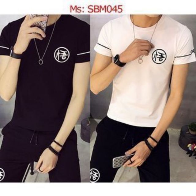 Bộ quần áo thể thao nam logo tròn | BigBuy360 - bigbuy360.vn