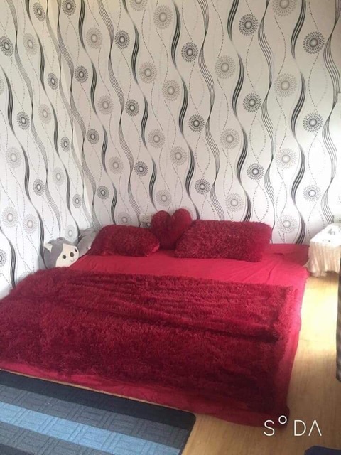 [xã] CUỘN 10m GIẤY DÁN TƯỜNG MÃ XOẮN ĐEN [decal cuộn] (kèm ảnh thậ)