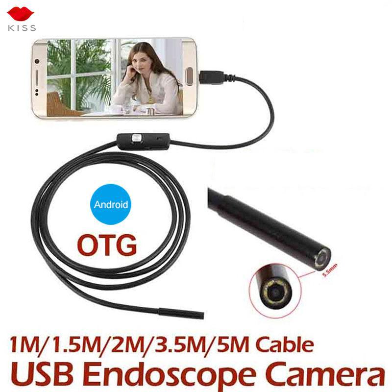 Camera nội soi 7mm dạng dây Micro cho điện thoại Android