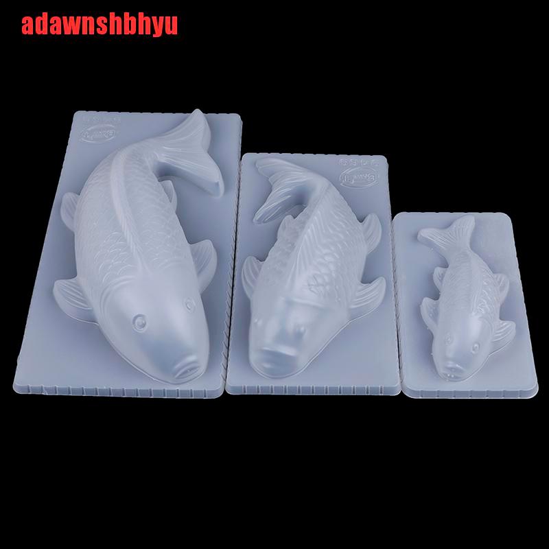 Khuôn Nhựa Làm Thạch Rau Câu Hình Cá Koi 3D