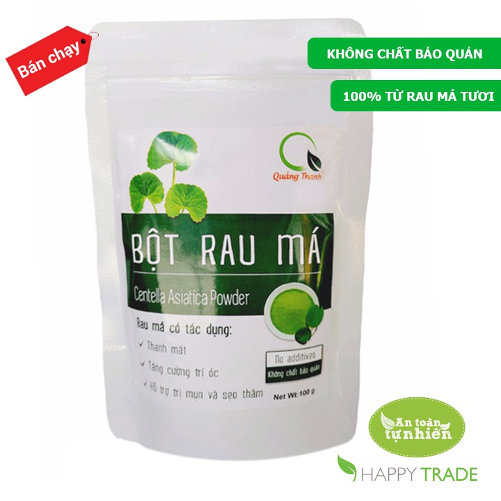 Bột rau má nguyên chất sấy lạnh Quảng Thanh (100g) | BigBuy360 - bigbuy360.vn