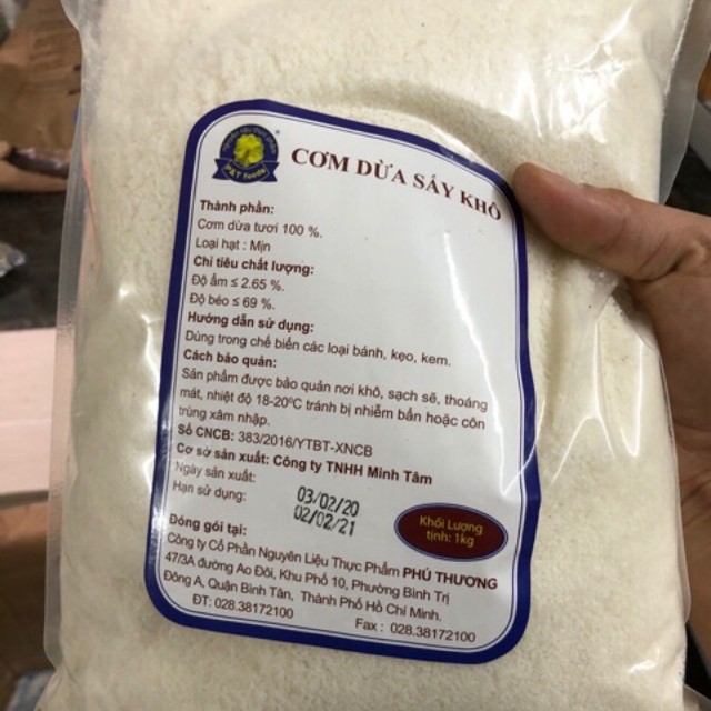 Cơm dừa sấy Phú Thương 100g