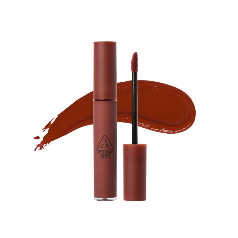 Son 3CE Kem Velvet Lip Tint Màu Taupe