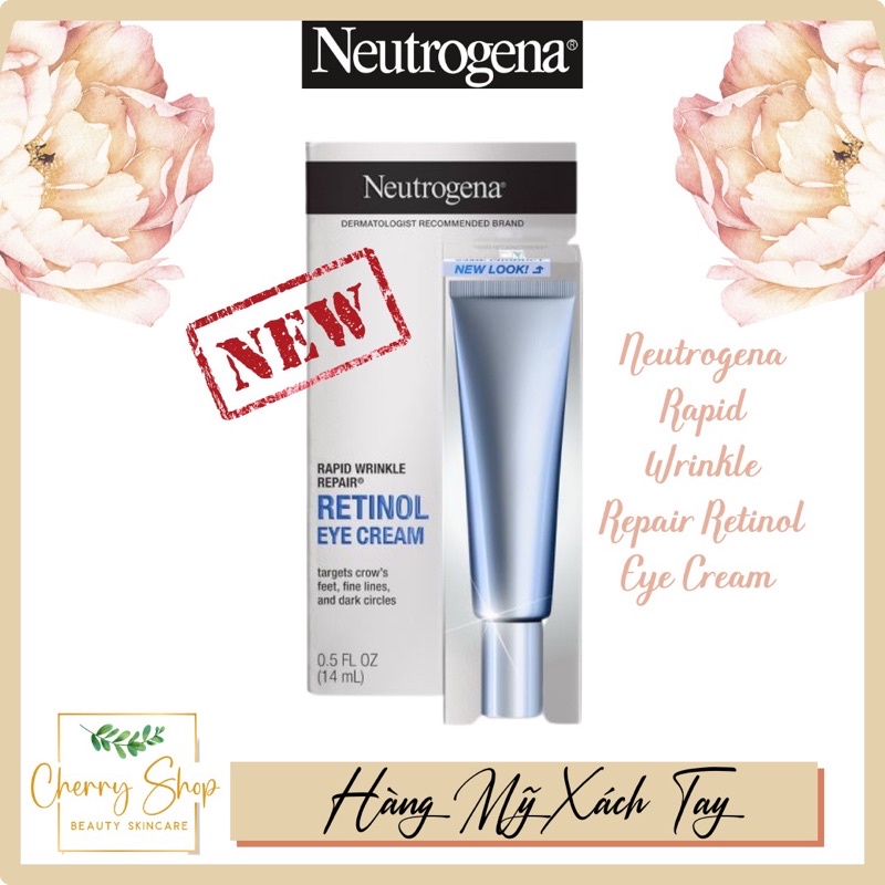 [NEW]Kem dưỡng mắt Neutrogena Rapid Wrinkle Repair Retinol Eye Cream (14ml)