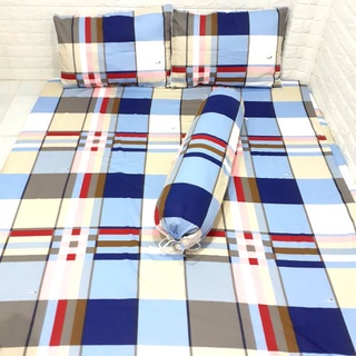 BỘ DRAP COTTON THẮNG LỢI [ 4 MÓN : 1 GA TRẢI GIƯỜNG, 2 VỎ GỐI NẰM, 1 VỎ GỐI ÔM ].
