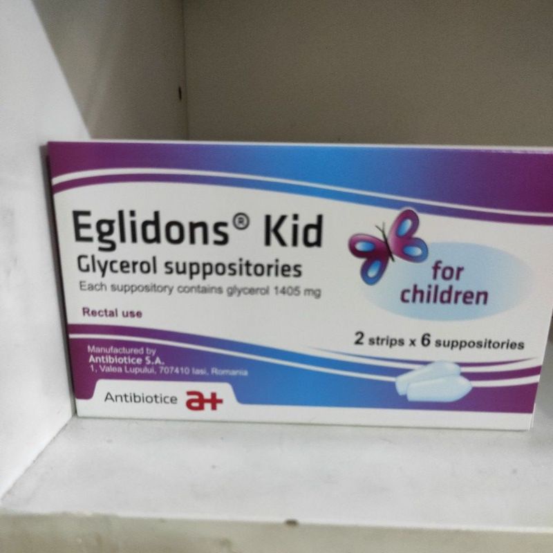 1 viên Eglidons tre em hộp/ 12v táo bón