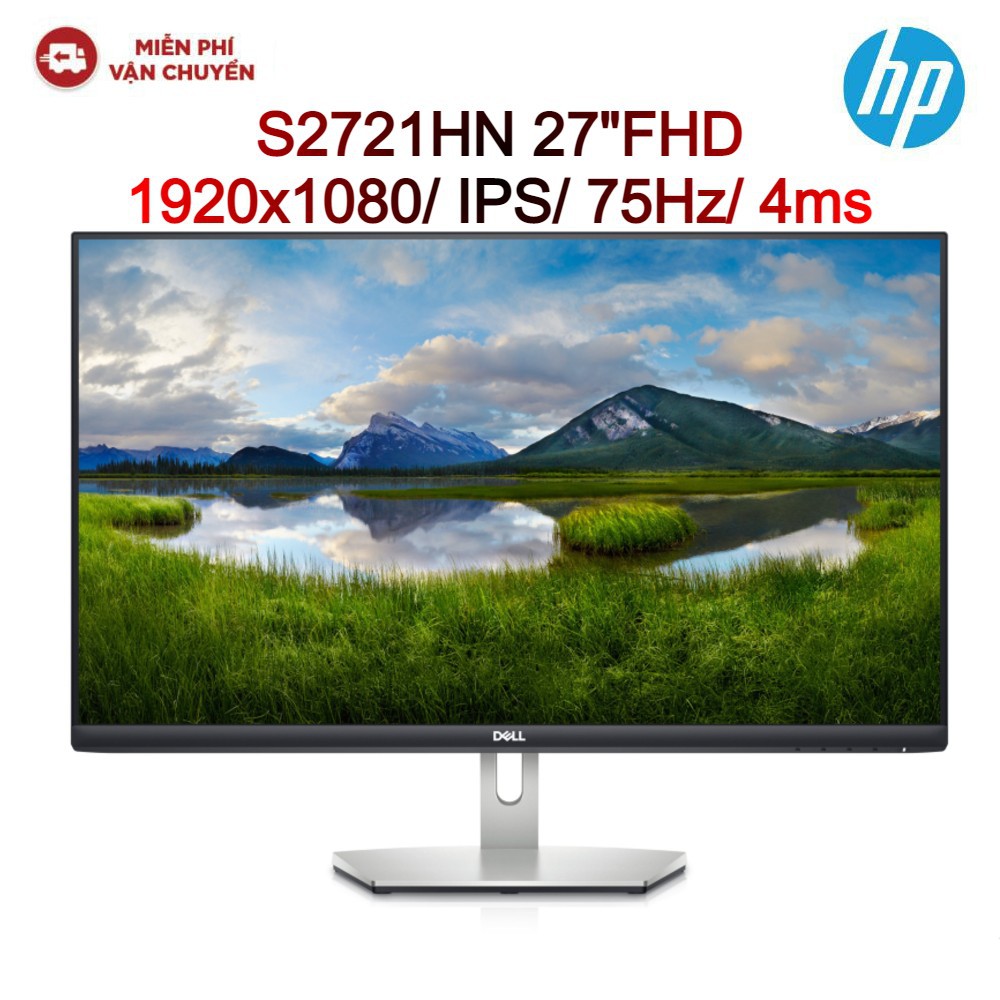  Màn Hình LCD DELL S2721HN 27"FHD 1920x1080/IPS/75Hz/4ms | BigBuy360 - bigbuy360.vn