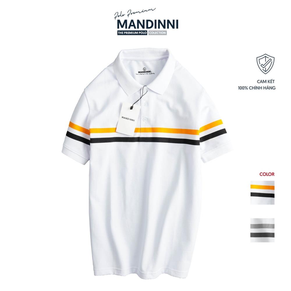 Áo thun phối gạch sọc 2 màu by Mandinni !