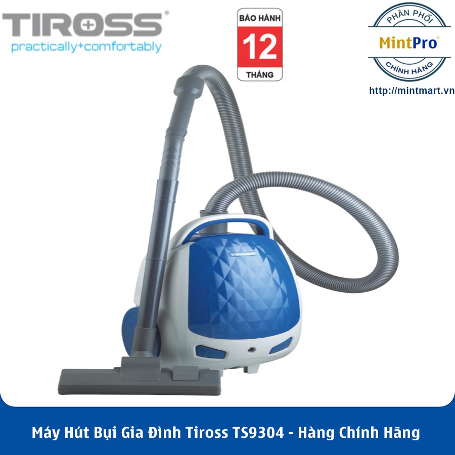 Máy Hút Bụi Gia Đình Tiross TS9304 – Hàng Chính Hãng – Bảo Hành 1 Năm Toàn Quốc