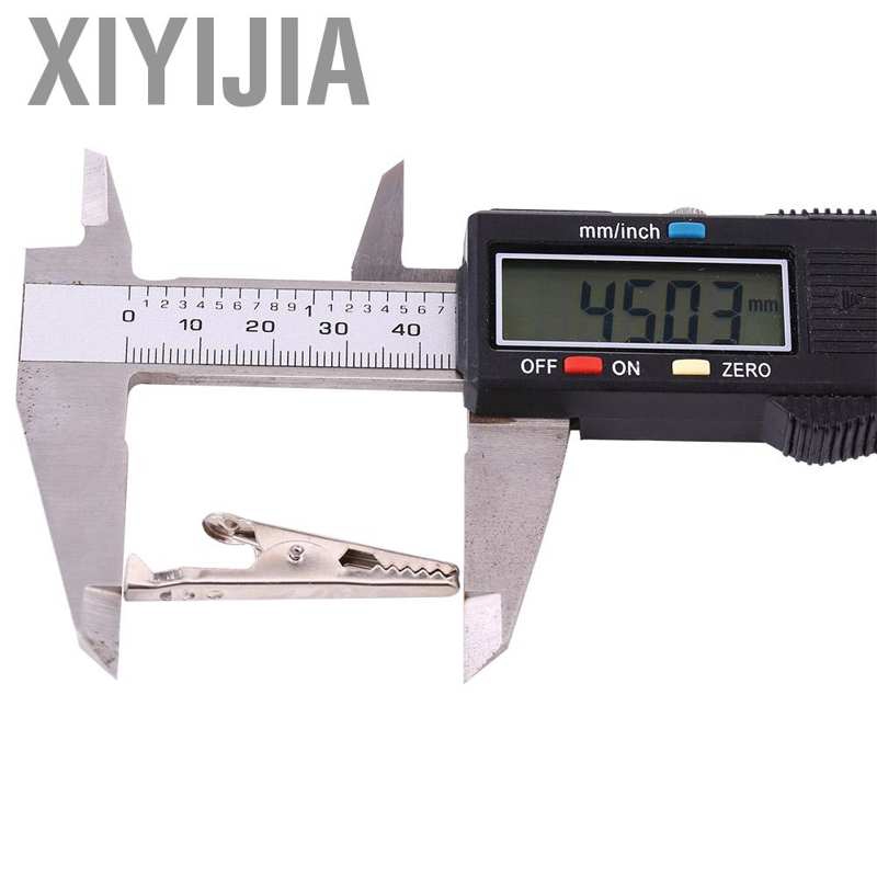 Kẹp Cá Sấu Bằng Kim Loại 20x 45mm Cho Đồng Hồ Đo Điện