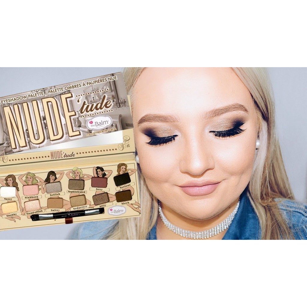 Phấn Mắt The Balm Nude’ Tude Eyeshadow Palette